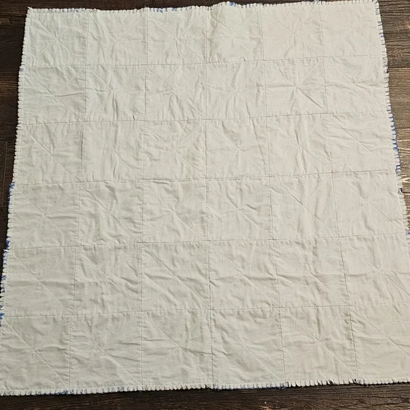 Handmade Puppy Print Baby Rag Quilt